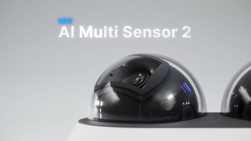 UniFi AI MultiSensor 2 with dual lenses